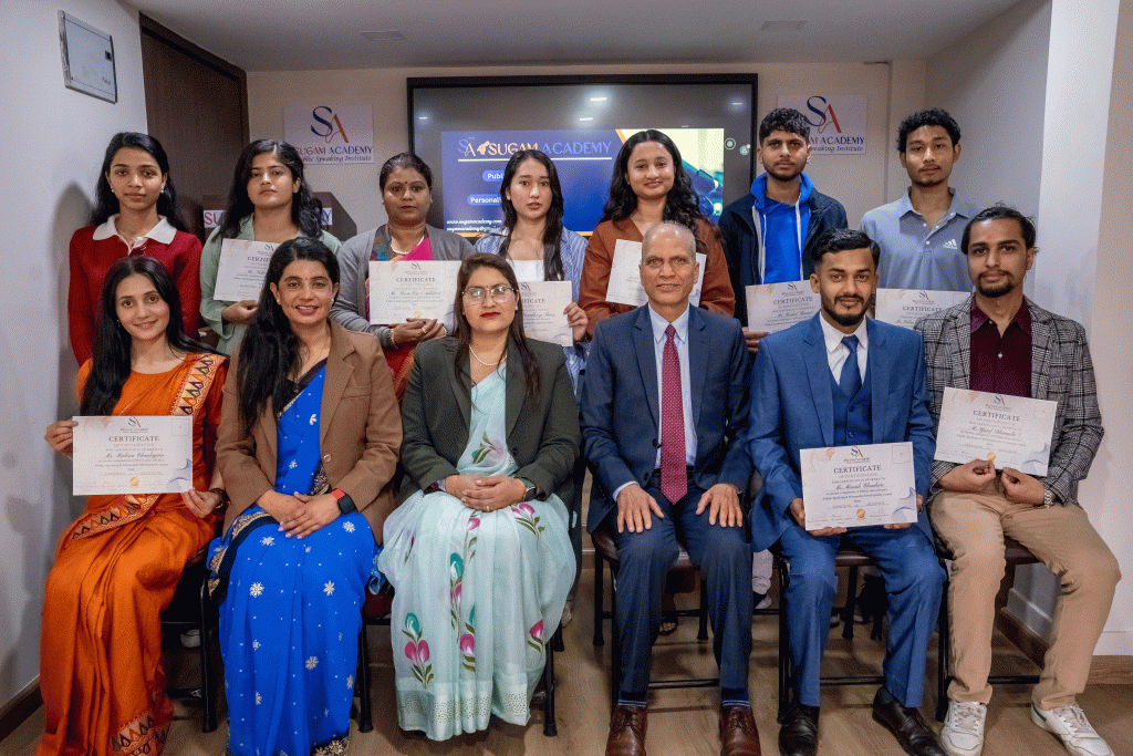 public speaking and personality development