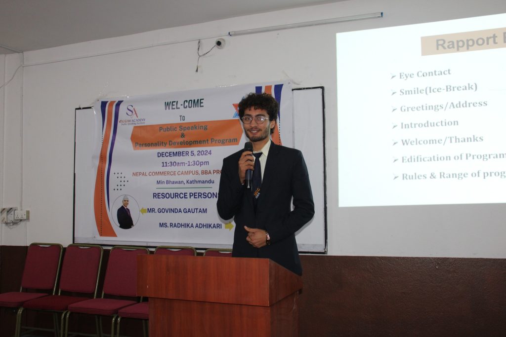 One day Workshop at Nepal Commerce College