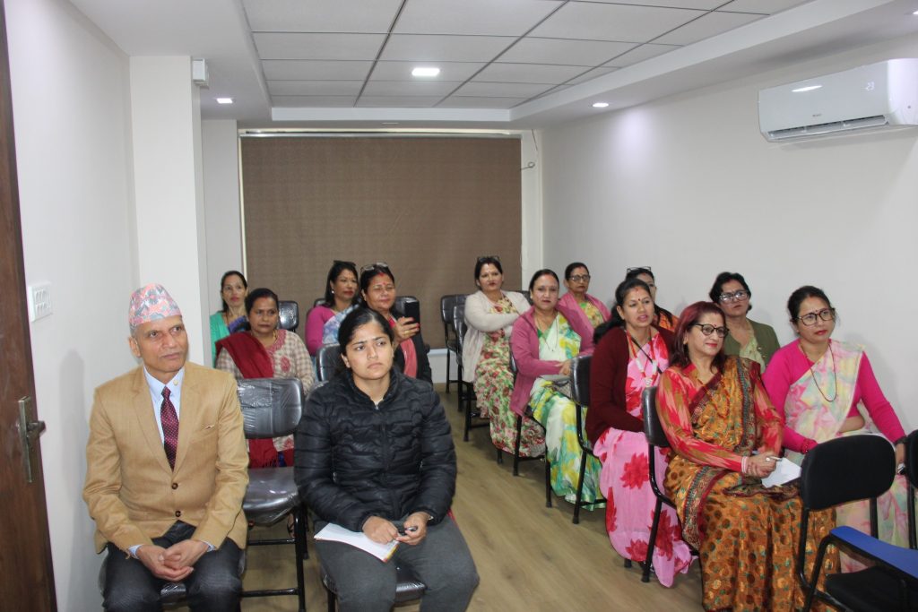 two day Workshop at Nepal Commerce College