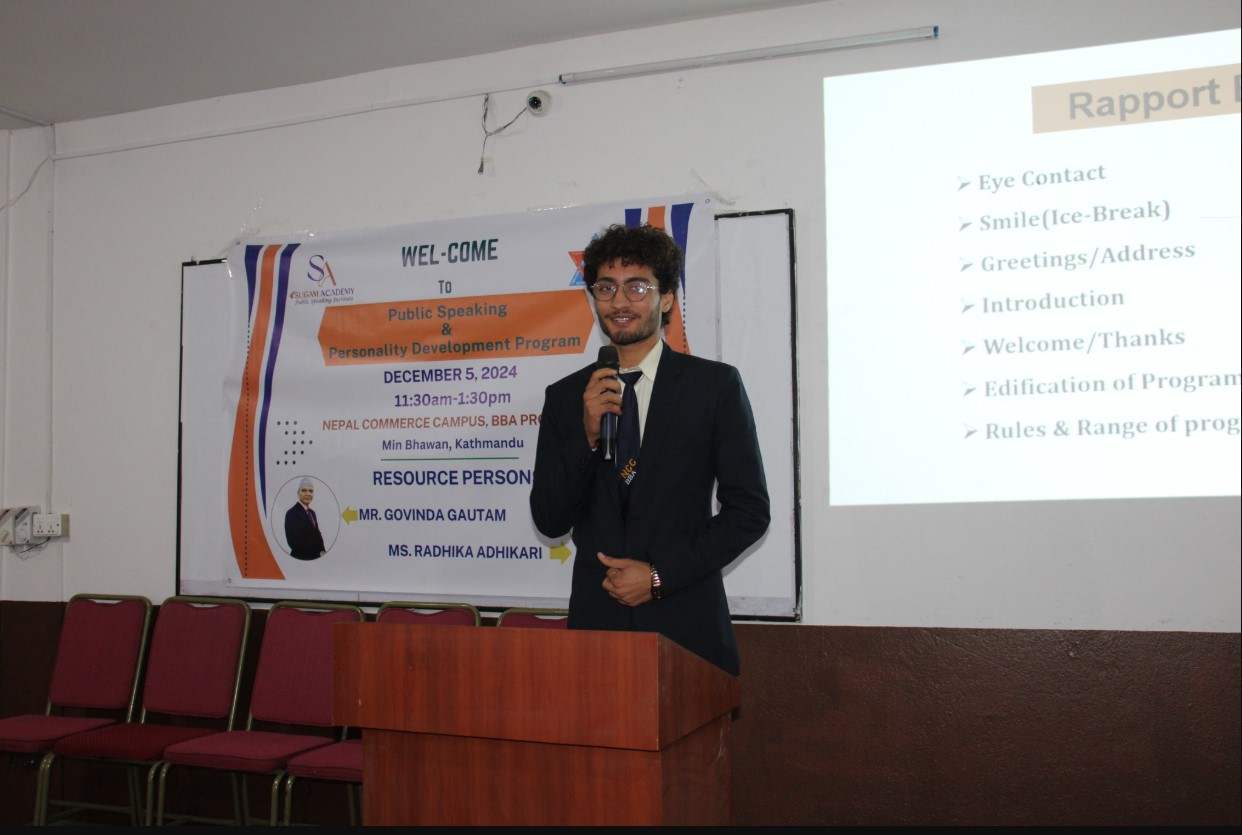 public speaking training in kathmandu